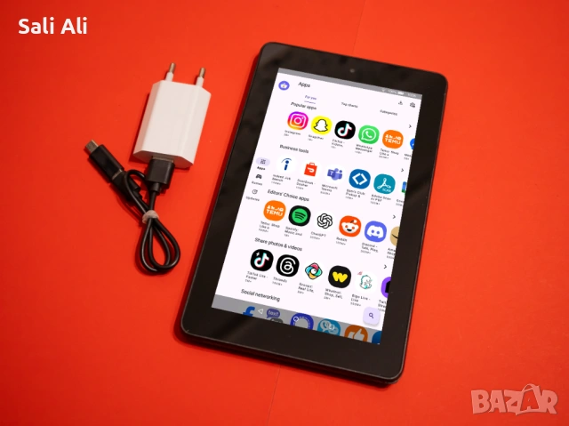 Amazon Fire 7 5th gen WiFi таблет - Работещ, Тестван, Бърз и стабилен, снимка 5 - Таблети - 53063690