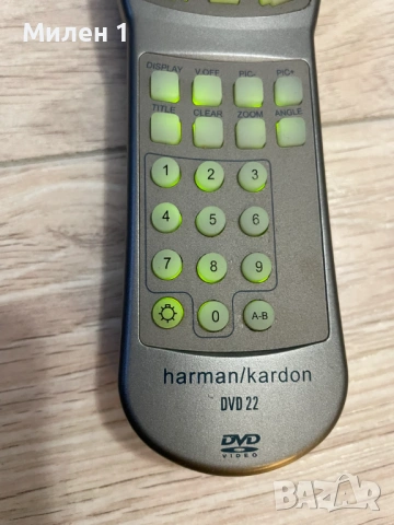 Harman/Kardon-Dvd 22 Dvd27 Дистанционни , снимка 5 - Други - 53025257