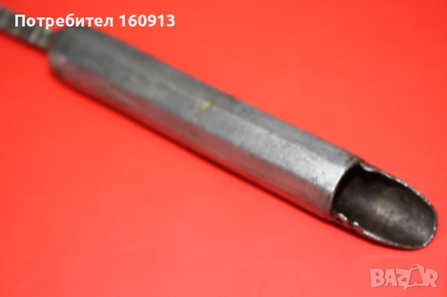 Османски балкански дозатор за барут за кремъчни капсулни пушки пищови., снимка 3 - Антикварни и старинни предмети - 51121564