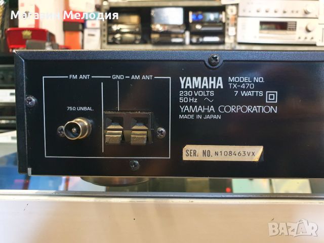 Тунер Yamaha TX-470 В отлично техническо и визуално състояние., снимка 9 - Ресийвъри, усилватели, смесителни пултове - 46293731