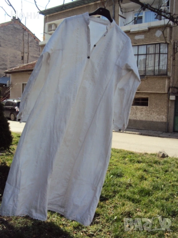 Дълга риза автентична от дебел кенар.