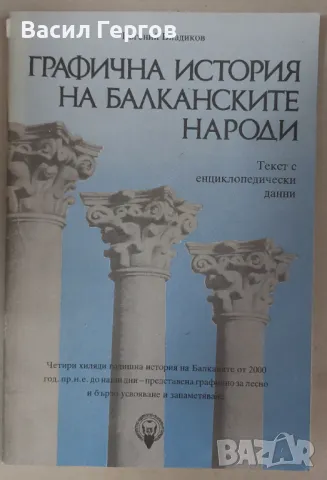 Графична история на балканските народи Евгений Владиков, снимка 1 - Енциклопедии, справочници - 47993857