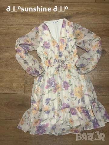 Дамска флорална рокля Reserved с размер