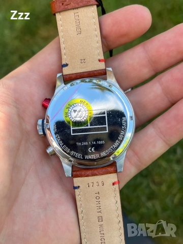 Мъжки часовник Tommy Hilfiger 45mm, снимка 7 - Мъжки - 52028556