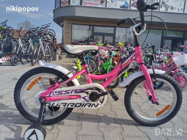 PASSATI Алуминиев велосипед 16" GUARDIAN розов, снимка 1 - Велосипеди - 45489821