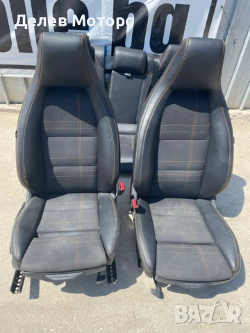 Кожени седалки, салон за Mercedes CLA 180 W117 Sport двигател 270910, 1.6i 122 кс., 6 ск., 165 000км