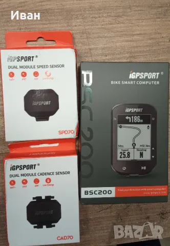 НОВ! IGPSPORT BSC200 Велокомпютър GPS навигация, снимка 4 - Аксесоари за велосипеди - 48341940