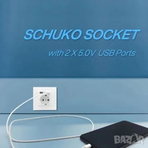 Скрита камера WIFI в контакт за стена, шпионска камера, снимка 10 - HD камери - 52164545