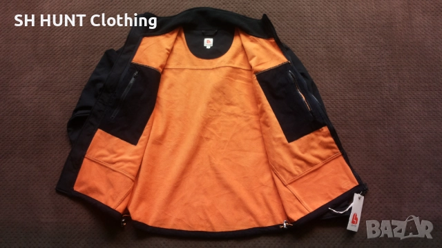 L.BRADOR Softshell Work Jacket размер L работна горница вятърно устойчива W4-164 , снимка 11 - Якета - 52026606
