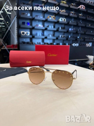 Cartier Слънчеви Очила С UV Защита - Различни Цветове Код SK1137, снимка 3 - Слънчеви и диоптрични очила - 53896587