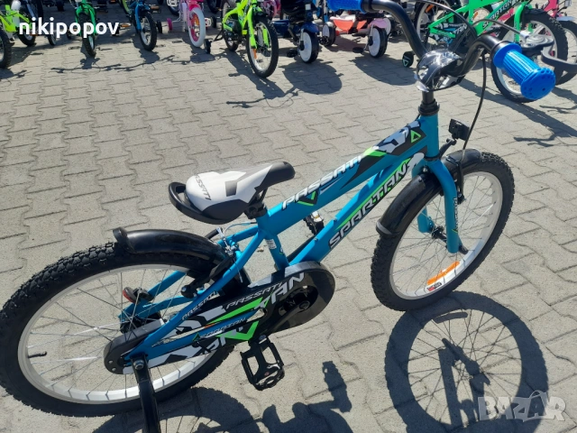 PASSATI Велосипед 20" SPARTAN син, снимка 3 - Велосипеди - 53559807