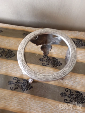 Барокова поставка за бутилка, снимка 4 - Антикварни и старинни предмети - 51229412