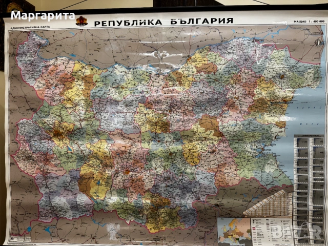 Плодавам Исторически карти – Административна карта на България, снимка 4 - Други - 53194289