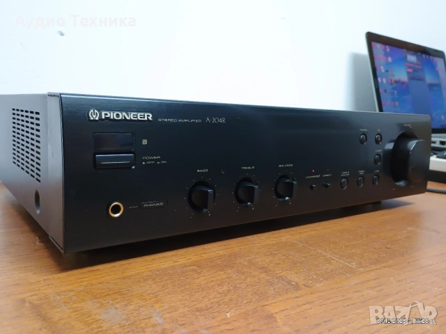Pioneer A-207R интегриран стерео усилвател! Перфектен! Изпращам видео. , снимка 2 - Ресийвъри, усилватели, смесителни пултове - 52732563
