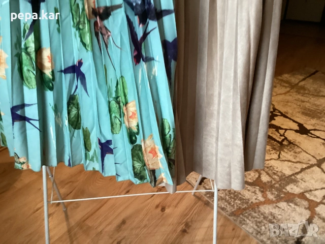 Поли плисирани солей с ластик на талията S,M 2 модела, снимка 4 - Поли - 53578420