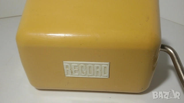 Ретро ръчен миксер Record Рекорд, снимка 17 - Антикварни и старинни предмети - 51598311