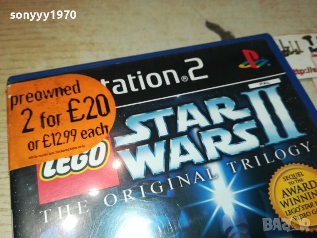 STAR WARS II LEGO PS2 GAME 1007241534, снимка 3 - Игри за PlayStation - 46537502