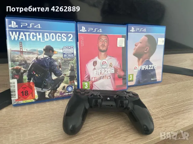 Плейстейшън 4 Про/ PS4 Pro + 4 Игри, снимка 3 - PlayStation конзоли - 47536615