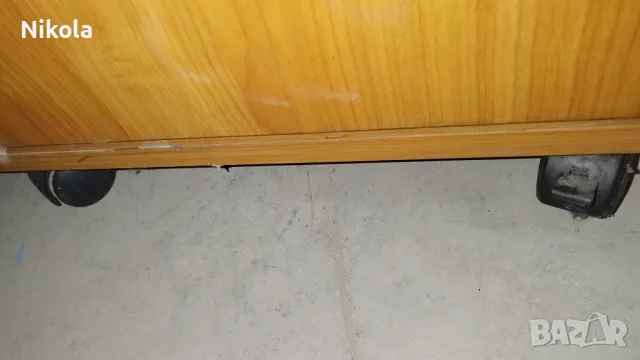 Офис шкаф  с 4 чекмеджета - помощно бюро- маса 110/50/68см, снимка 6 - Шкафове и рафтове - 50124803