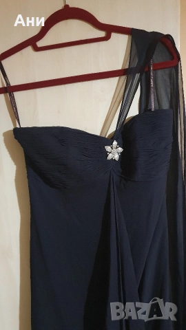 Елегантна, вечерна, дълга рокля, размер S