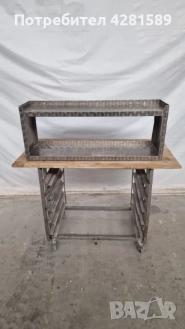 Рафт / полица за стена изцяло от неръждаема стомана, снимка 9 - Други машини и части - 53655920