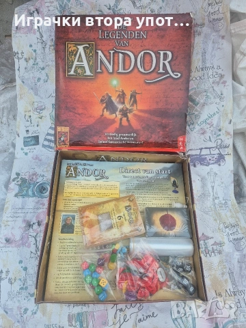 Настолна игра Legends of Andor - Кооперативна, снимка 2 - Настолни игри - 53420947