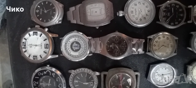35бр кварцови часовници и части, снимка 15 - Антикварни и старинни предмети - 54261323