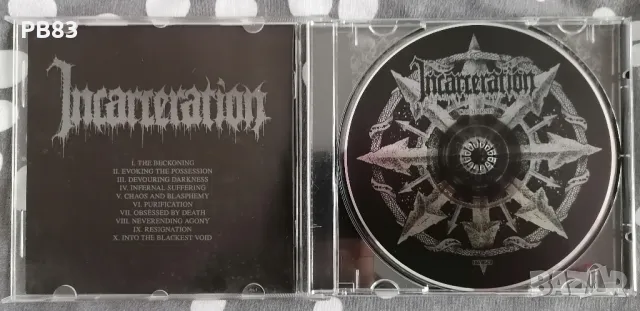 Incarceration - Catharsis CD , снимка 3 - CD дискове - 49332793