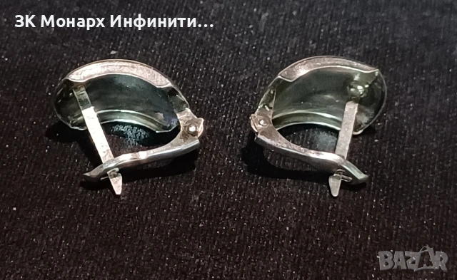 сребърни обеци , снимка 2 - Обеци - 52123297
