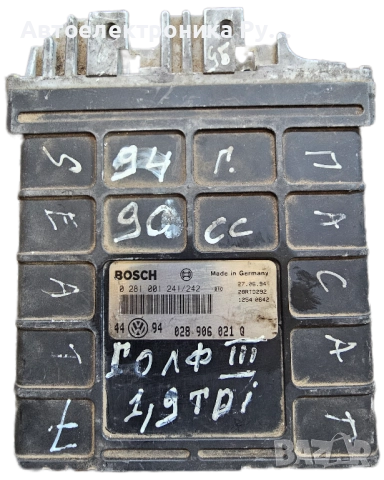 компютър VW volkswagen vento ,0281001241 / 242 bosch