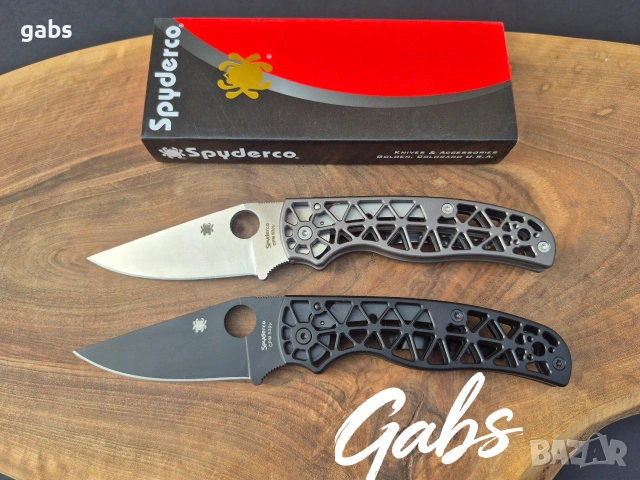 Сгъваем нож Spyderco Edgerati С266,два цвята, снимка 4 - Ножове - 52213794