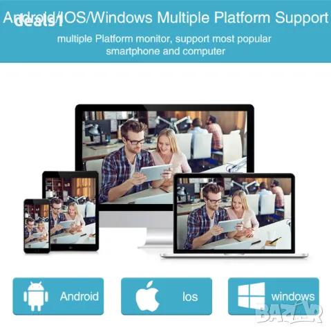 K1A-WA WiFi Интелигентна Безжична IP Камера, снимка 8 - IP камери - 50065130