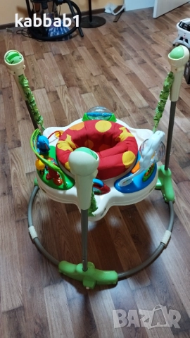 Бънджи център - проходилка за бебе Tiibaby с животни, снимка 7 - Проходилки - 52905856