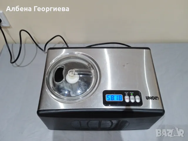 Иноксова машина за сладолед UNOLD -150 W , снимка 12 - Кухненски роботи - 48844639