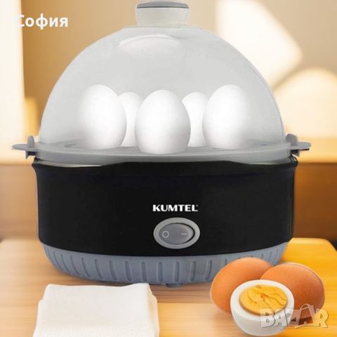 Яйцеварка с капацитет за 7 яйца и мерителна чаша KUMTEL, снимка 2 - Други - 46390087