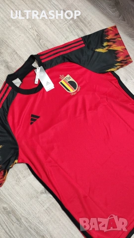НОВА Футболна фланелка на Белгия 2022 Home Kit XL size, снимка 6 - Футбол - 52506388