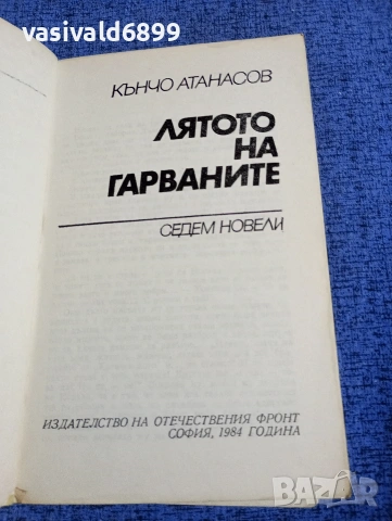 Кънчо Атанасов - Лятото на гарваните , снимка 4 - Българска литература - 53840374