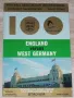 Англия - ФРГ /Германия/ футболна програма с Франц Бекенбауер, Берти Фогтс, Сеп Майер, Кевин Кийгън, снимка 1