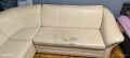 Ъглов диван еко-кожа-за ремонт (претапициране), снимка 2