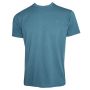 Памучна тениска в синьо-зелен цвят (003)