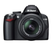 Фотоапарат - Nikon D3000 Digital SLR, 10635 кадъра, снимка 1