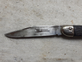 Старо немско джобно ножче, нож Okapi с бакелитени чирени, снимка 2