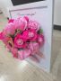 Картина с 23 вечни сапунени рози , снимка 1 - Изкуствени цветя - 45277348