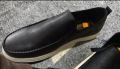 Мъжки елегантни кожени обувки без връзки, снимка 1 - Официални обувки - 45718579