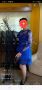 Синя рокля, снимка 1 - Рокли - 45707111