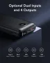 VEGER Power Bank 30000mAh,20W PD бързо зареждане/QC 3.0/USB-C/4 изхода/2 входа/iPhone/iPad/Samsung, снимка 4