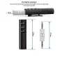 ANIMABG Съвместим комплект за кола Bluetooth, Адаптер Auto AUX, Аудио приемник, 3.5MM жак, снимка 4