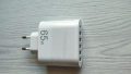 65W Бързо зареждащо зарядно устройство/адаптер с 5 USB порта, снимка 3