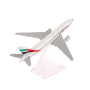 Бойнг 777 самолет модел макет метален лайнер Emirates летище, снимка 3