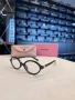 очила с черен обикновен калъф и ув защита miu miu, снимка 1